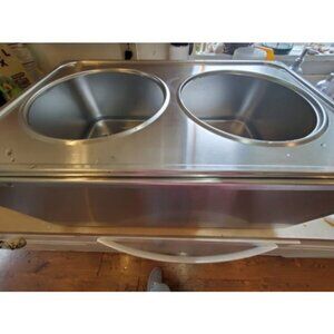 Commercial Grade Stainless Steel Bain Marie Buffet Food Warmer Steam Table